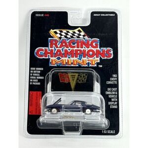 Racing Champions Mint 1963 Chevy Corvette Diecast #46 1:53 NIB Vintage Replica